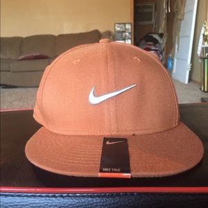 Nike Hat Baseball Cap Orange Texas longhorn orange